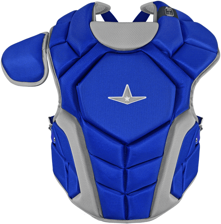 All-Star Top Star Series NOCSAE Catcher's Set (Ages 7-9) - Royal