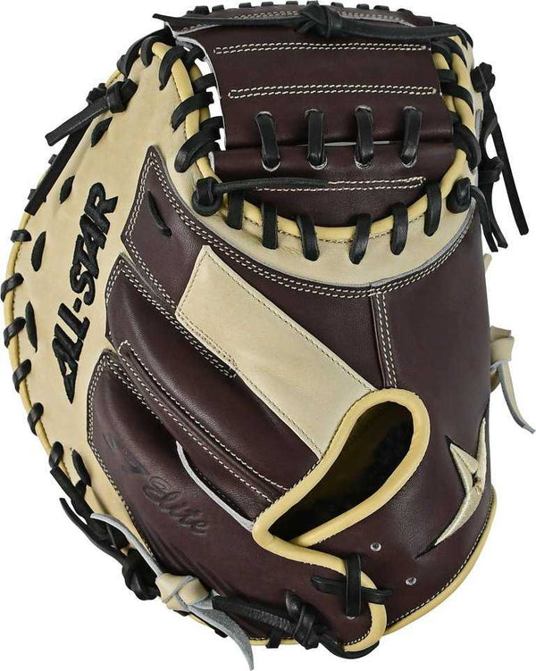 All Star S7 Elite CM5000 34.00" Baseball Catcher's Mitt - Mocha Tan