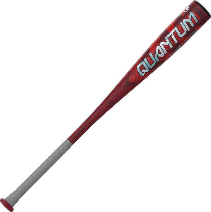 Easton 2024 Quantum -11 USSSA Youth 2 5/8" Bat EUT4QUAN10 - Gray Red - HIT a Double - 2