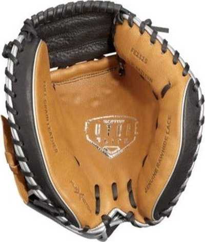 Easton Future Elite 32.00" Youth Baseball Catcher's Mitt FE2325 - Black Carmel - HIT a Double - 2