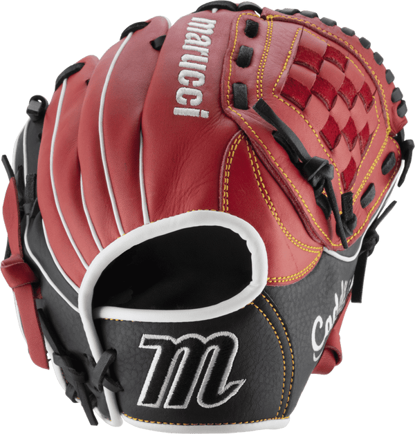 Marucci Caddo V2 Youth 10.00" Utility Glove MFG2CD1000 - Red Black - HIT a Double - 1