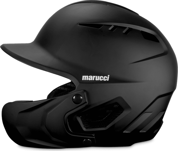 Marucci DuraVent Helmet with Jaw Guard - Black - HIT a Double - 1