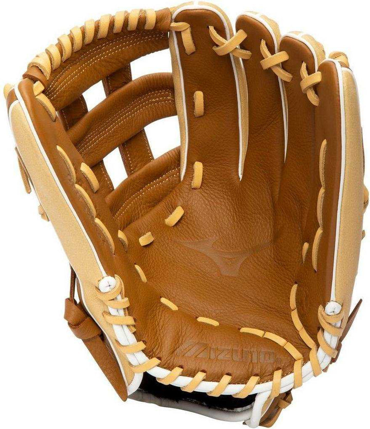 Mizuno Franchise Baseball 12.50" Outfield Glove GFN1250B4 - Tan Brown - HIT A Double