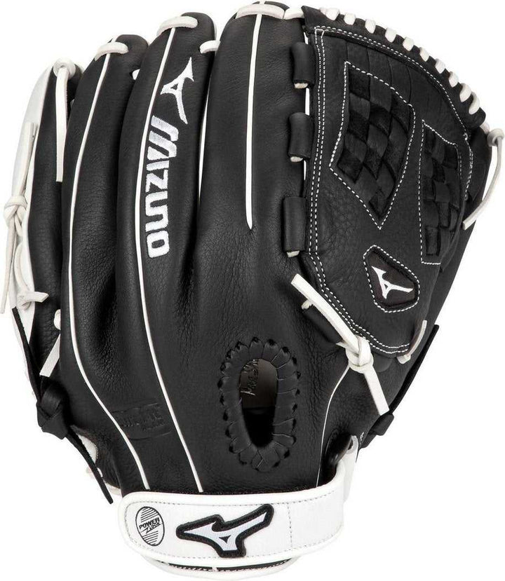 Mizuno Franchise Series Fastpitch Softball Glove 12.50" - Black - HIT a Double