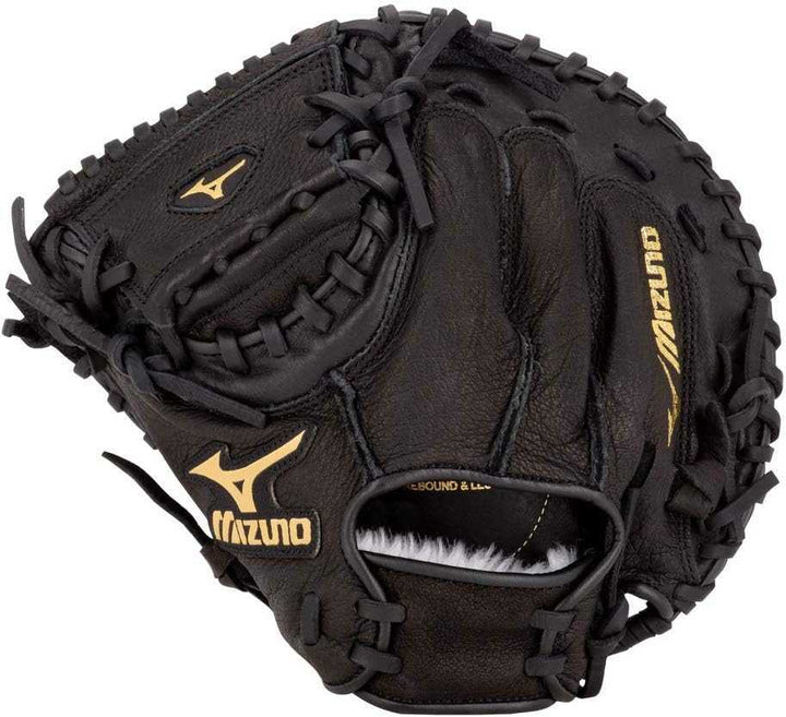 Mizuno GXC112 Prospect Series Catcher's Mitt 31.50" Black - HIT a Double - 1