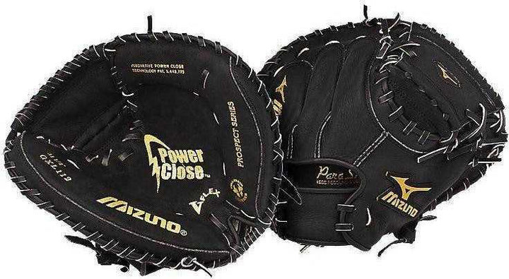 Mizuno GXC112 Prospect Series Catcher's Mitt 31.50" Black - HIT A Double