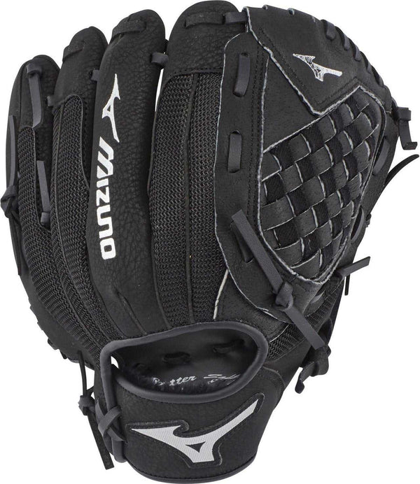 Mizuno Prospect Powerclose 10.50" Utility Glove GPP1050Y3 - Black - HIT a Double