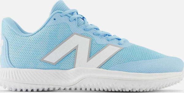 New Balance 4040v7 Fresh Foam Turf Baseball Shoe - Team Sky Blue White - HIT a Double