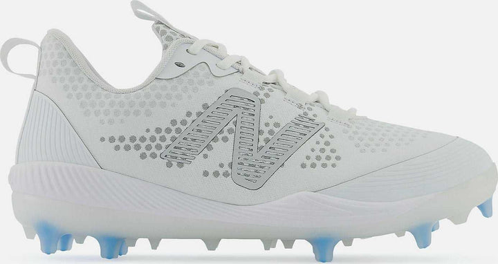 New Balance FuelCell COMPv3 Low Molded Cleat - White - HIT a Double - 1