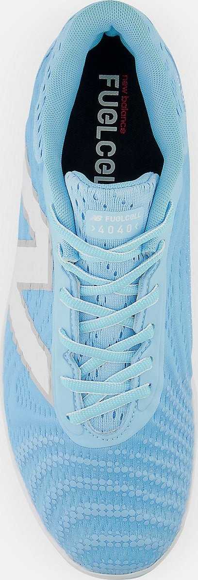 New Balance FuelCell PL4040v7 Low Molded Cleat - Team Sky Blue - HIT a Double