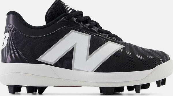 New Balance Youth J4040v7 Low Rubber Molded Cleat - Black - HIT a Double - 1