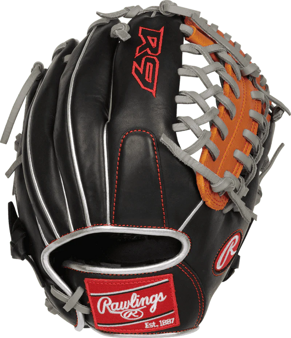 Rawlings 2023 R9 Contour Series 11.50" Infield Glove R9115U-4BT- Black Gold - HIT a Double