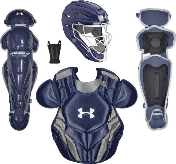 Under Armour Victory Series Catcher's Gear Box Set UACKCC4-JRVS - Navy - HIT a Double - 1