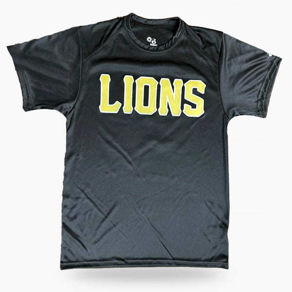 VSA BLACK PRACTICE SHIRT - VSA LIONS 13U