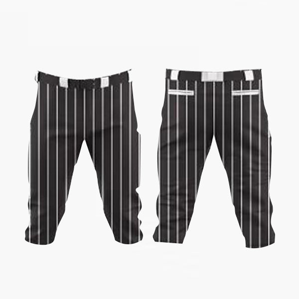 VSA LIONS JIMENO BLACK PINSTRIPE PANTS